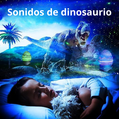 Proyector de galaxia huevo dinosaurio